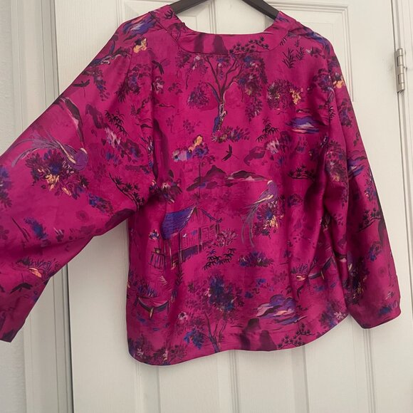 This Stunning Silking Kimono WILL Go FAST! ZARA - Picture 4 of 5